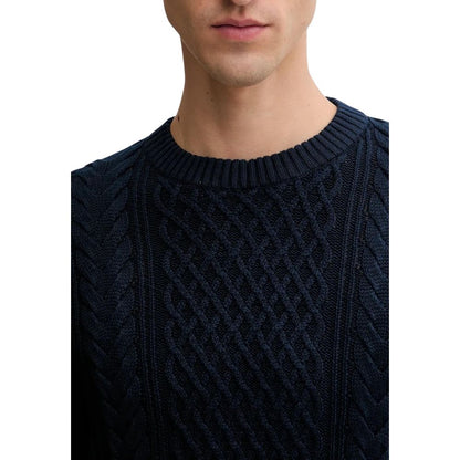 Sweatshirt by Tommy Hilfiger Jeans for men in cotton blue features a unrivaled silhouette with a refined crew neckline and unrivaled detailing for a sophisticated look.