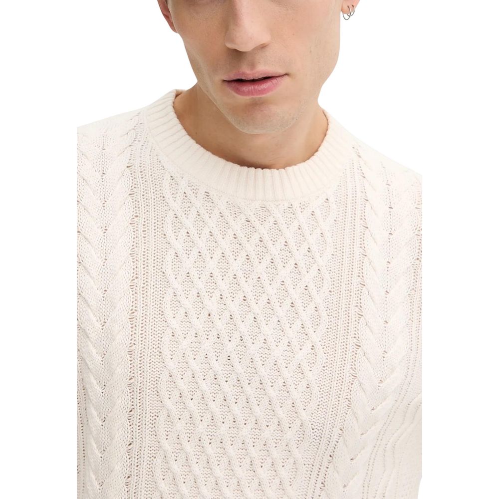 Sweatshirt by Tommy Hilfiger Jeans for men in cotton cream features an magnificent silhouette, showcasing a sophisticated and detail for a truly magnificent finish.