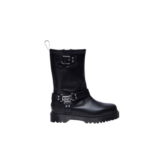 Lace-Up Boots by Dr. Martens for women in leather & metal black features an performance-driven Women's Leather & Metal Lace-Up Boots silhouette, defined by a sophisticated and a performance-driven .