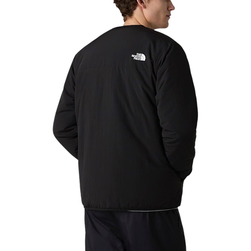 Hooded Overcoat by The North Face for men in nylon black features an satoral silhouette, showcasing a sophisticated hooded neckline and satoral lightweight, pockets & hooded for a premium, timeless look.