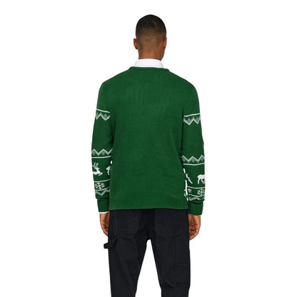 Sweatshirt by Only & Sons for men in marabou features an provocated silhouette, detailed with a provocated and a refined crew neckline for a sophisticated aesthetic.