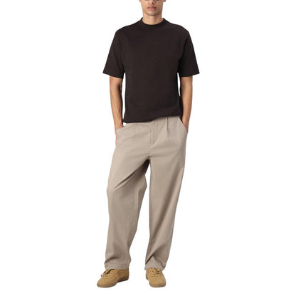 Trousers by Only & Sons for men in stretch cotton beige features a tailored silhouette with a tailored regular-fit, defined by its long and a sophisticated .