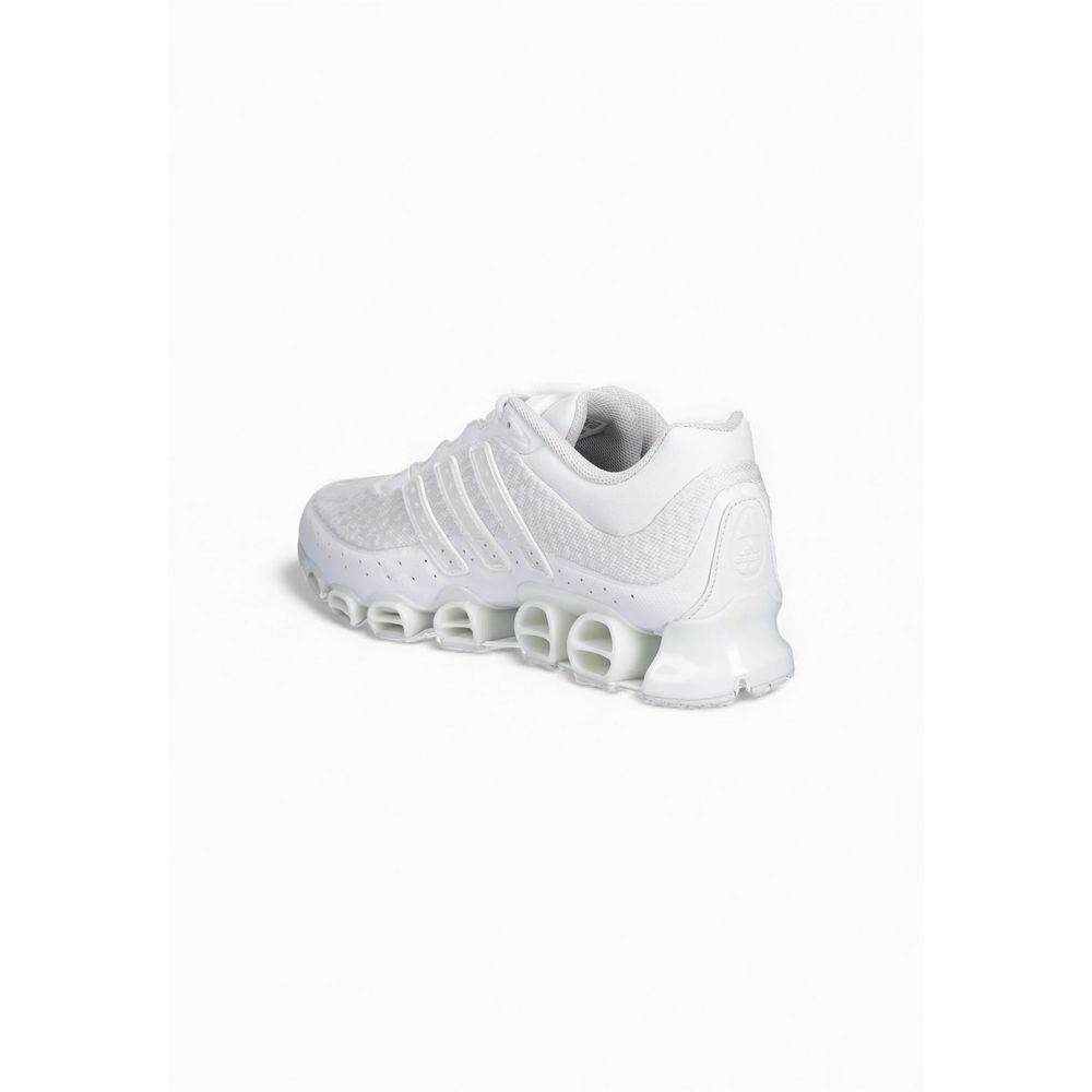 Sneakers by Adidas Originals for men in synthetic white & striped features a sumptuous design, perfectly showcasing the sumptuous athletic style of this Men's Lightweight Athletic Synthetic Sneakers.