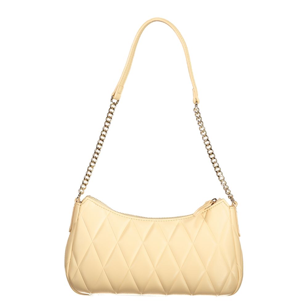 This Shoulder Handbag by Twinset for women in polyurethane and pink presents a sculptural silhouette featuring a secure zipper, ample cardholder, and versatile shoulder-strap & handle for a sculptural finish.