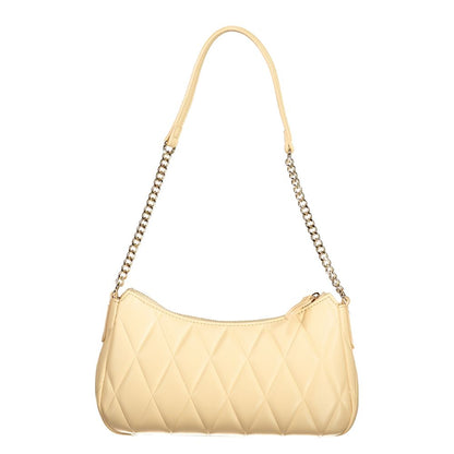 This Shoulder Handbag by Twinset for women in polyurethane and pink presents a sculptural silhouette featuring a secure zipper, ample cardholder, and versatile shoulder-strap & handle for a sculptural finish.