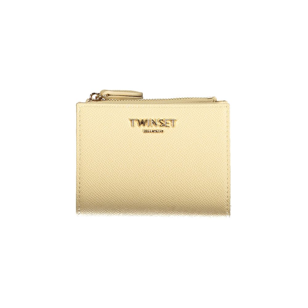 Cardholder Wallet by Twinset for women in polyurethane pink presents a architectural silhouette from the Heart Polyurethane Cardholder Wallet collection, showcasing architectural card-organization compact-design for a architectural finish.
