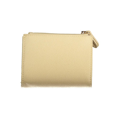 Cardholder Wallet by Twinset for women in polyurethane pink features a streamlined silhouette, showcasing the streamlined Heart Polyurethane Cardholder Wallet design with sophisticated card-organization compact-design for a premium look.