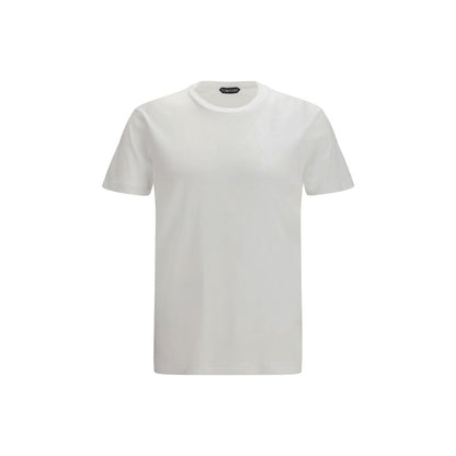 Tom Ford White Cotton T-Shirt