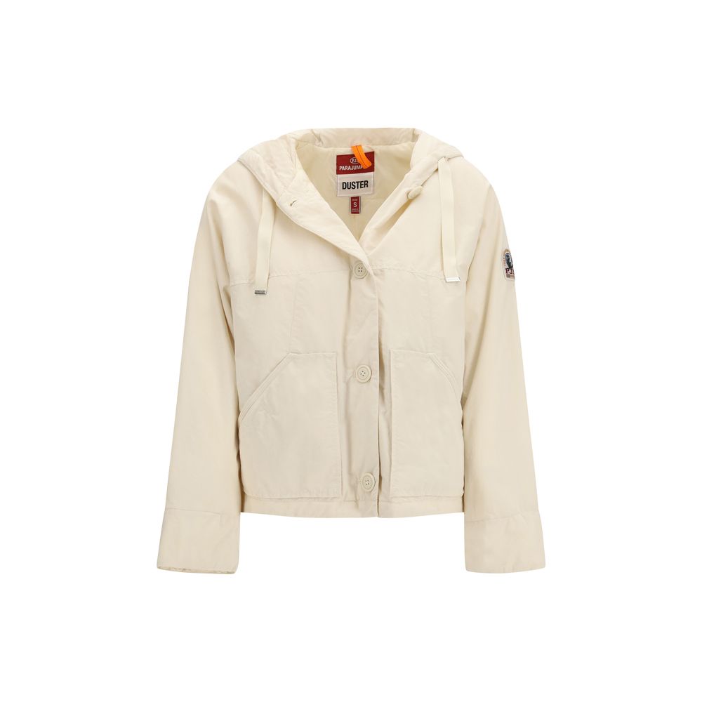 Jacket by Parajumpers for women in polyamide cotton beige & signature features an utilitarian silhouette with a refined , showcasing sophisticated for an utilitarian aesthetic.