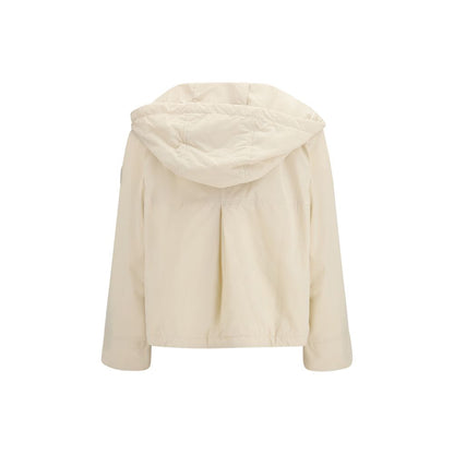 Jacket by Parajumpers for women in polyamide cotton beige & signature presents a authentic silhouette, artfully detailed with a authentic and functional for a premium authentic finish.