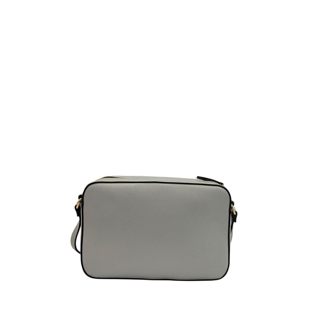 Crossbody Handbag by Twinset for women in polyurethane blue & gold features an multi-faceted design with a secure zipper, ample built-in-compartments, and versatile crossbody-strap, shoulder-strap & adjustable-strap for a multi-faceted finish.