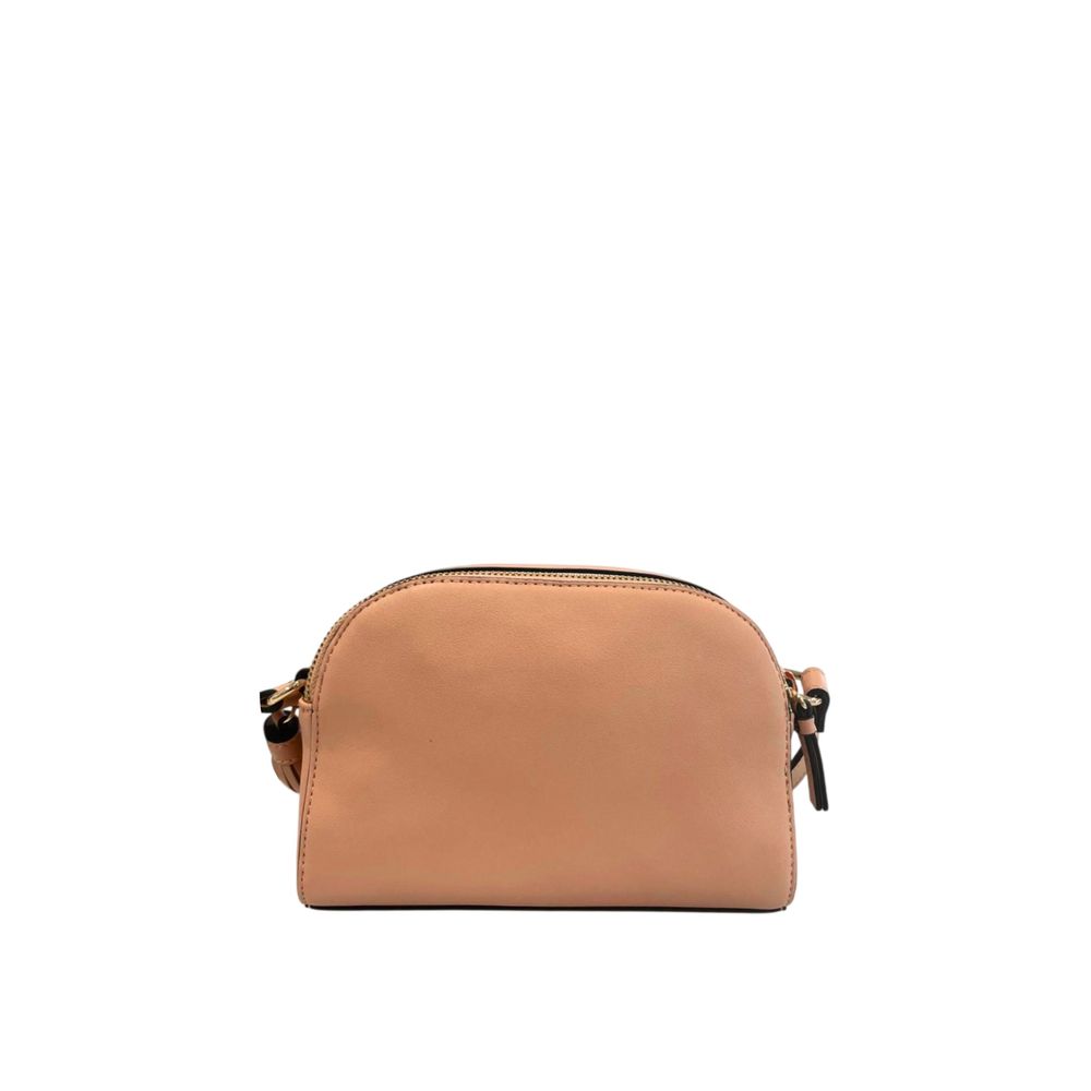 Crossbody Handbag by Twinset for women in polyurethane faux leather gold, multicolor & pink features a multifaceted silhouette, showcasing a secure and multifaceted built-in-compartments with versatile crossbody-strap, shoulder-strap & adjustable-strap for multifaceted style.