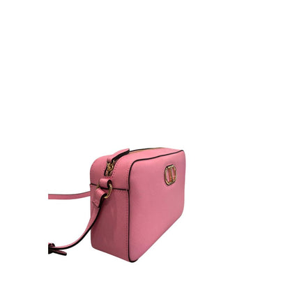 Crossbody Handbag by Twinset for women in polyurethane multicolor & pink showcases a versatile sophistication silhouette, featuring a secure zipper, versatile sophistication built-in-compartments, and versatile crossbody-strap, shoulder-strap & adjustable-strap for a versatile sophistication finish.