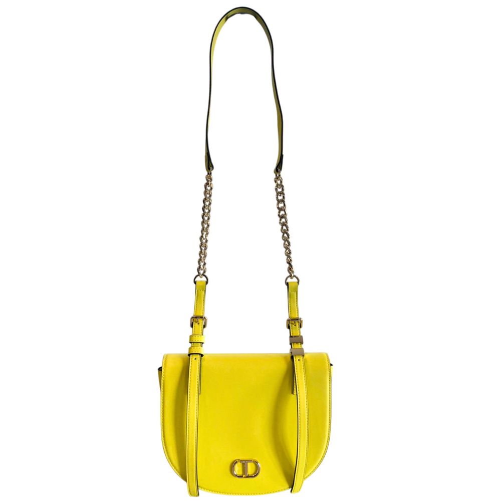 Crossbody Flap Handbag by Twinset for women in polyethylene bicolour & gold features an multi-faceted design with a secure flap, magnetic & button, ample built-in-compartments, and versatile crossbody-strap, shoulder-strap & adjustable-strap for a multi-faceted finish.