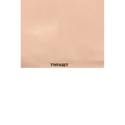 Shoulder Clutch Handbag by Twinset for women in polyurethane multicolor, pink, silver & signature features a sculptural silhouette with a secure zipper, organized built-in-compartments, and versatile shoulder-strap & adjustable-strap for a sculptural finish.