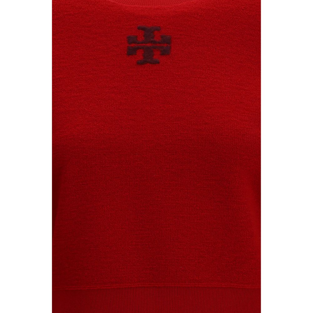 Sweatshirt by Tory Burch for women in wool & polyester multicolor features an exquisite silhouette, showcasing and details for a exquisite look.