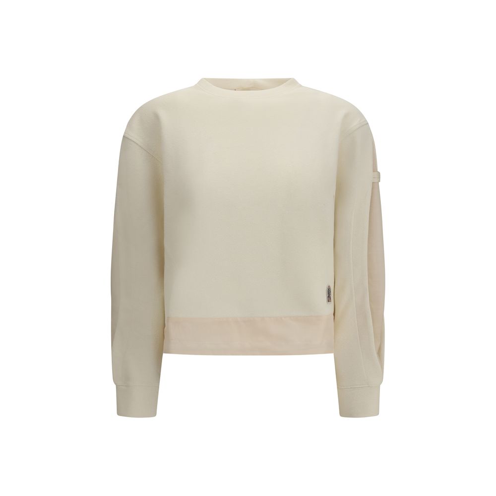 Sweatshirt by Parajumpers for women in polyamide polyester & cotton beige presents a smart casual silhouette, featuring a smart casual crew neckline and for a sophisticated look.