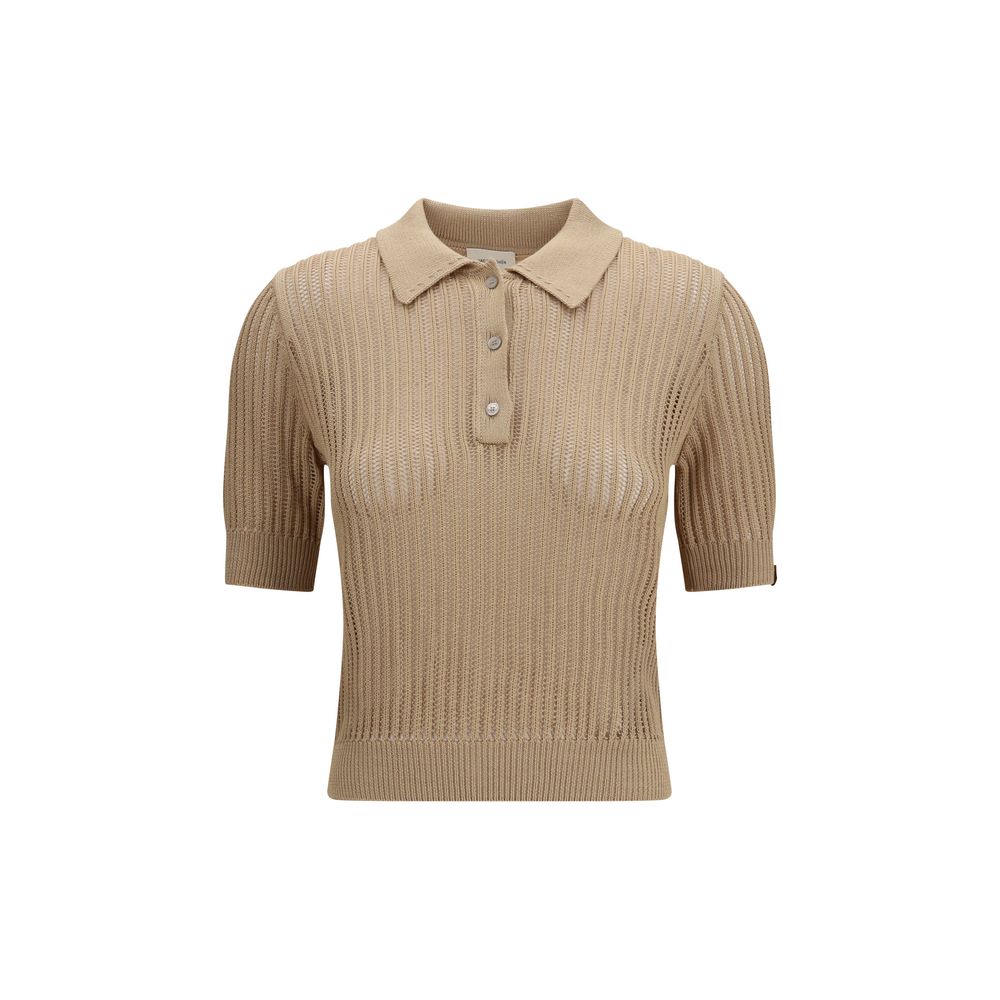 Polo Shirt by Jacob Cohen for women in cotton beige features a eye catching silhouette, showcasing a refined and for a eye catching finish.