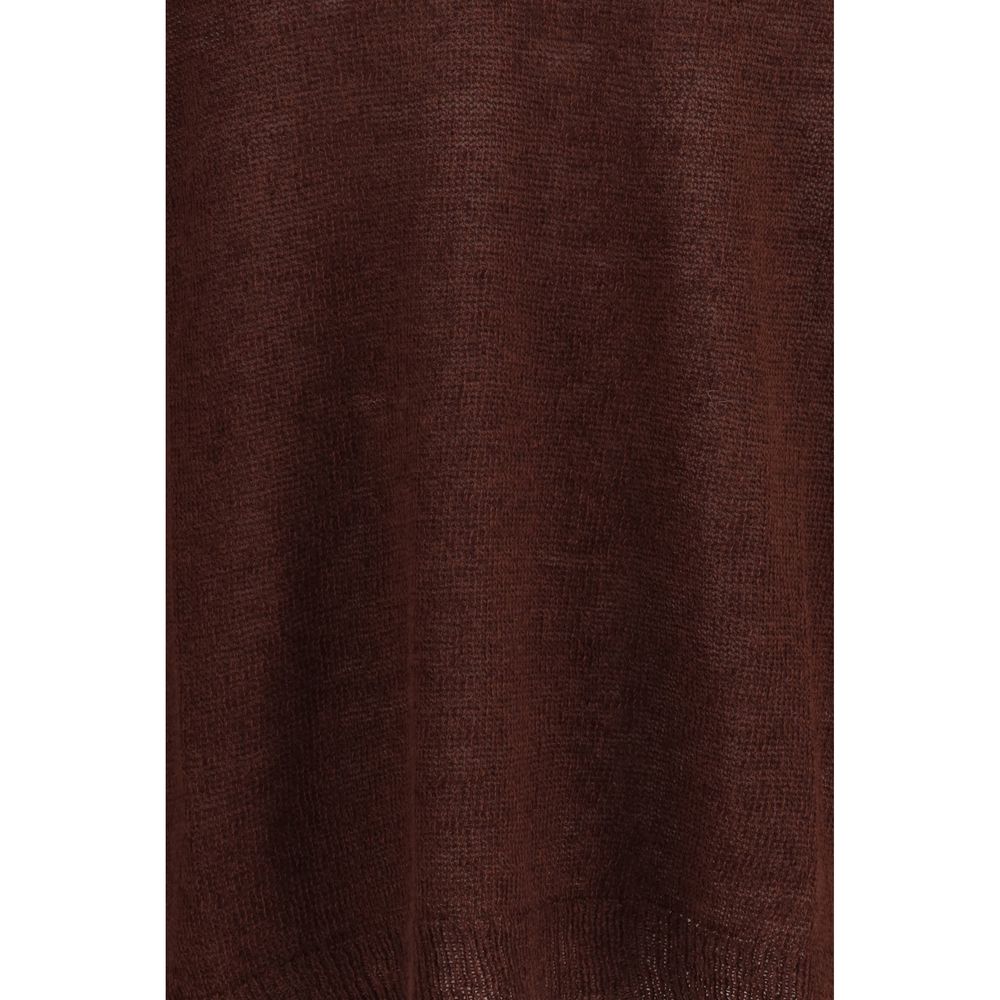 Sweatshirt by Our Legacy for men in linen & cotton bordeaux showcases a slouchy chic silhouette, artfully detailed with a slouchy chic and for a slouchy chic finish.