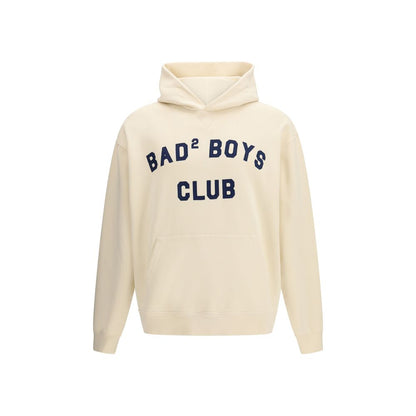 Sweatshirt Hoodie by Dsquared² for men in cotton bicolour features an luminous silhouette, showcasing a sophisticated hooded neckline and for a truly luminous look.