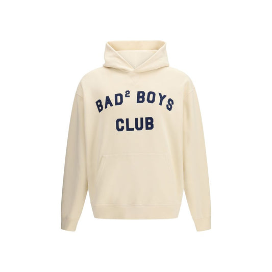 Sweatshirt Hoodie by Dsquared² for men in cotton bicolour features an luminous silhouette, showcasing a sophisticated hooded neckline and for a truly luminous look.