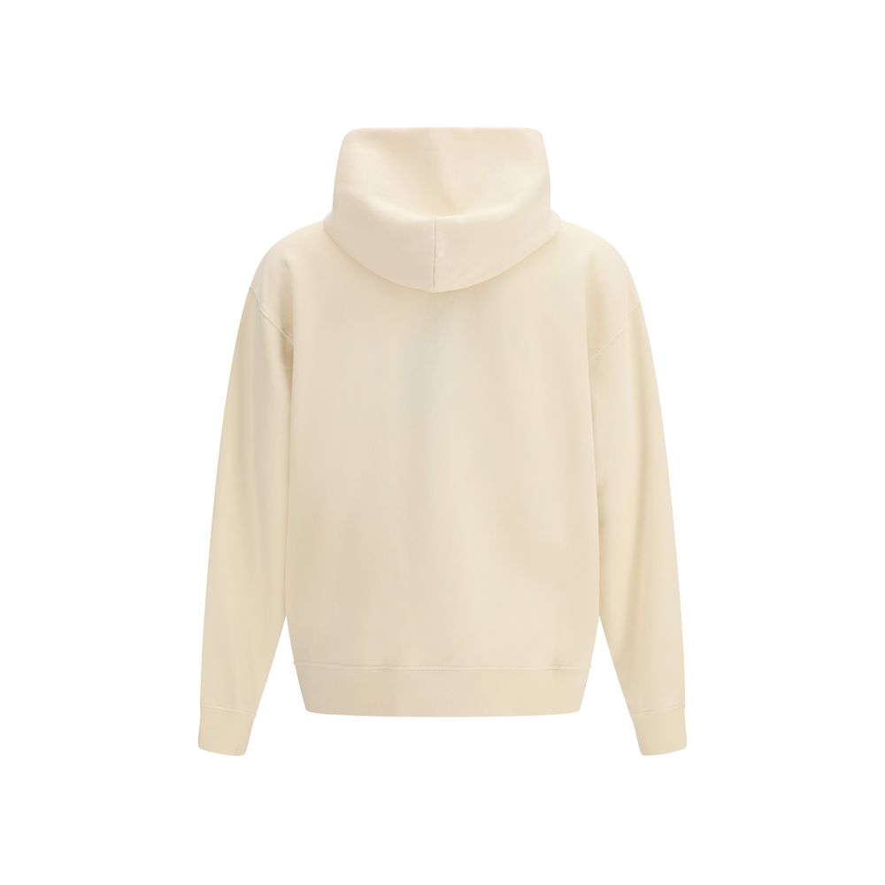 Sweatshirt Hoodie by Dsquared² for men in cotton bicolour features an avant-garde silhouette, showcasing a sophisticated hooded neckline and detail for a truly avant-garde finish.
