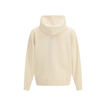 Sweatshirt Hoodie by Dsquared² for men in cotton bicolour features an avant-garde silhouette, showcasing a sophisticated hooded neckline and detail for a truly avant-garde finish.
