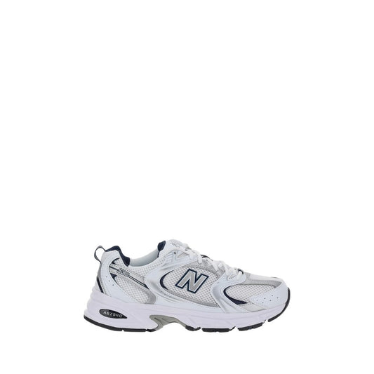 Athletic Sneakers by New Balance for men in polyethylene & polyurethane white & monogram features an effortless chic silhouette, showcasing the signature athletic style of the Men's Athletic Polyethylene & Polyurethane Sneakers collection with a truly effortless chic finish.