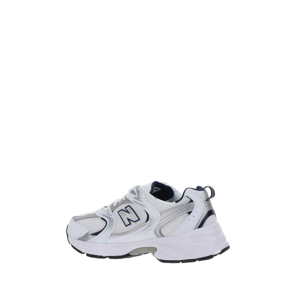 Athletic Sneakers by New Balance for men in polyethylene & polyurethane white & monogram features an timeless silhouette from the Men's Athletic Polyethylene & Polyurethane Sneakers collection, showcasing a timeless athletic style for a timeless look.