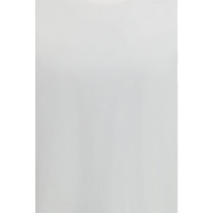 T-Shirt by LAMINAR for men in cotton white features an edgy silhouette, meticulously detailed with a sophisticated and for a truly edgy finish.