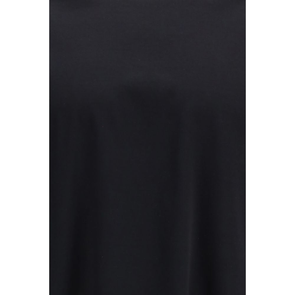 Activewear T-Shirt by LAMINAR for men in cotton black features a dynamic silhouette with and enhanced by functional .