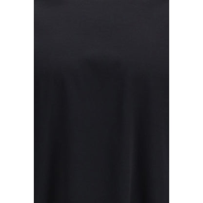 Activewear T-Shirt by LAMINAR for men in cotton black features a dynamic silhouette with and enhanced by functional .