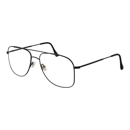 Eyeglasses Frames by Andy Wolf for unisex in black features an refined silhouette, showcasing a sophisticated black coloured frame and refined full-frame frame design for a refined look.