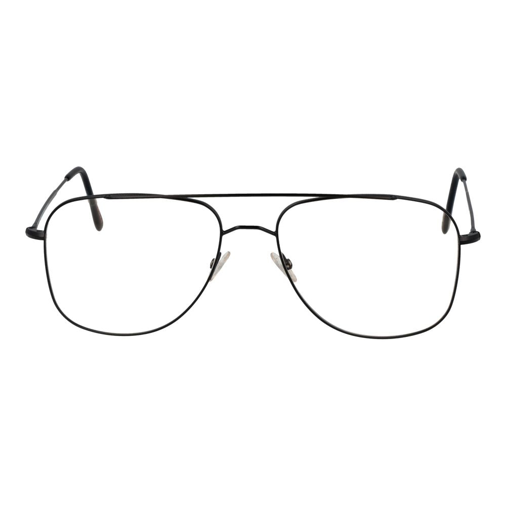 Eyeglasses Frames by Andy Wolf for unisex in black features a refined silhouette, showcasing a refined black coloured frame and full-frame frame design for a sophisticated, premium look.
