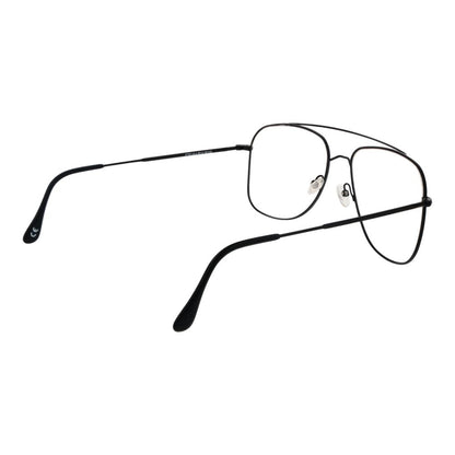 Eyeglasses Frames by Andy Wolf for unisex in black showcases a reflective silhouette, artfully incorporating a sophisticated black coloured frame with a distinct full-frame frame design.
