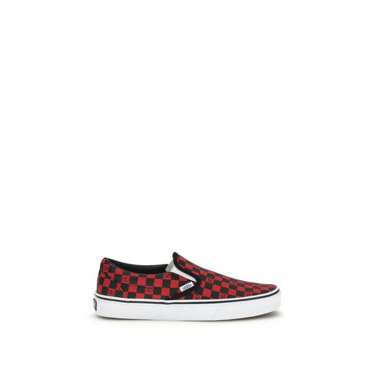 Sneakers by Valentino Garavani for men in cotton & rubber multicolor & print features an fashionable silhouette, showcasing the premium Men's Low Top Slip On Cotton & Rubber Sneakers in a fashionable low-top slip-on style that offers a fashionable finish for refined style.