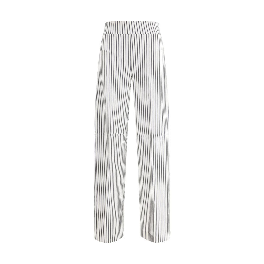 Palazzo Pants by Avenue Montaigne for women in viscose linen & nylon multicolor presents a refined pantology silhouette, artfully defined by a refined pantology relaxed-fit, regular-fit & wide, long, and a sophisticated .