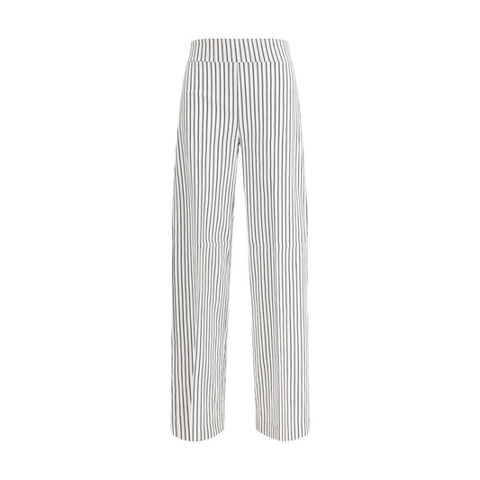 Palazzo Pants by Avenue Montaigne for women in viscose linen & nylon multicolor presents a refined pantology silhouette, artfully defined by a refined pantology relaxed-fit, regular-fit & wide, long, and a sophisticated .