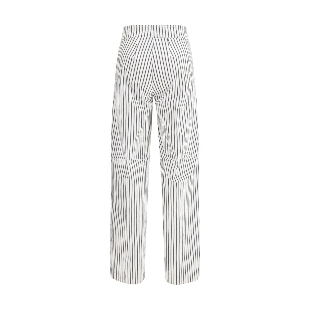 Palazzo Pants by Avenue Montaigne for women in viscose linen & nylon multicolor features a polished silhouette with a polished relaxed-fit, regular-fit & wide, reaching a polished long and finished with a polished .