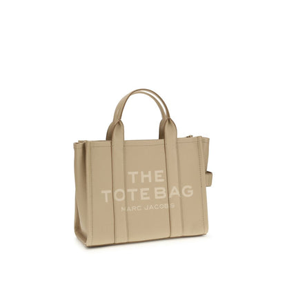 Medium Tote Handbag by Marc Jacobs for women in bos taurus calf grained leather beige & monogram features a exquisite silhouette, showcasing a secure zipper and exquisite with versatile shoulder-strap, adjustable-strap & handle for a exquisite finish.