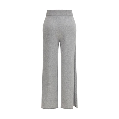 Pants by Max Mara Pure for women in cashmere beige features a enduring silhouette, showcasing a enduring regular-fit & wide and long with a for a premium, tailored aesthetic.