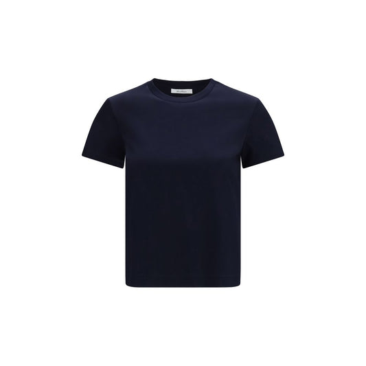 T-Shirt by Max Mara Pure for women in cotton blue features an on trend silhouette, perfectly showcasing a on trend and crew neckline for an elevated aesthetic.