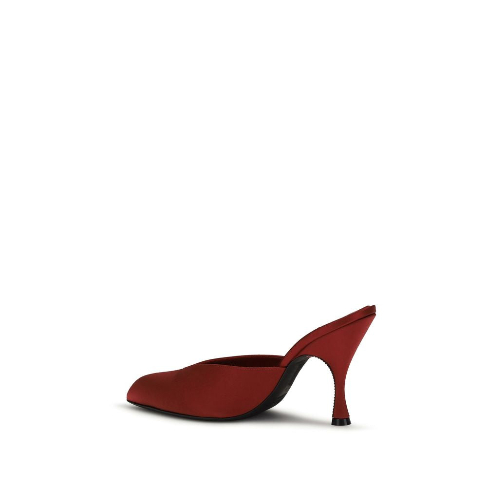 Mules Flat Shoes by Herbert Levine for women in silk suede leather & rhinestone multicolor features an statuesque silhouette from the Women's Silk Suede Leather & Rhinestone Mules Flat Shoes collection, showcasing a and a statuesque almond toe style for a statuesque look.