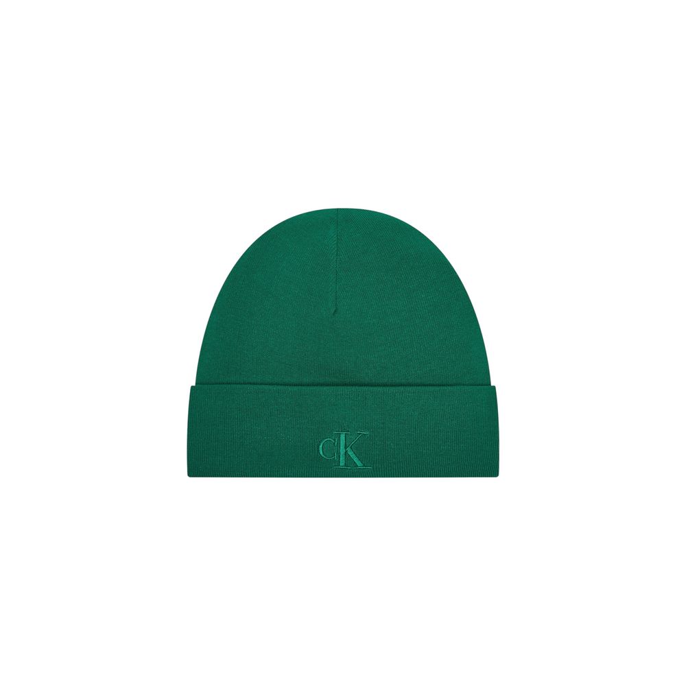 Hat by Calvin Klein for men in polyester & viscose features a dapper refinement silhouette, showcasing the dapper refinement design of the Polyester & Viscose Hat for a sophisticated, premium look.