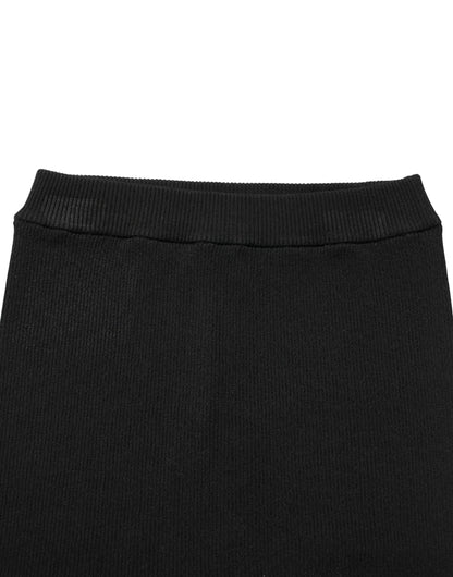 Dolce & Gabbana Women's High Rise Polyester & Viscose Short Trousers - Black