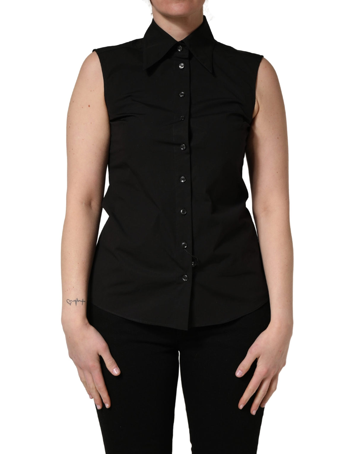 Dolce & Gabbana Women's Cotton Tank Top - Black