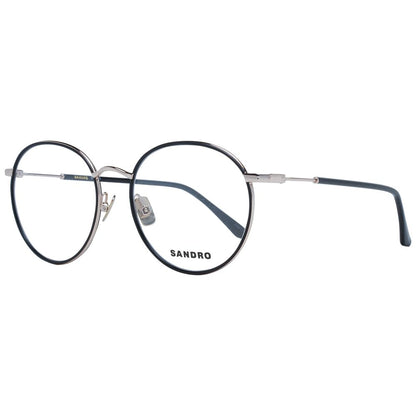 Eyeglasses Frames by Sandro for women in black features a refined silhouette, showcasing a refined black coloured frame and full-frame frame design for a sophisticated, premium look.