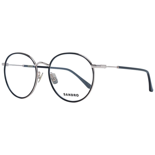 Eyeglasses Frames by Sandro for women in black features a refined silhouette, showcasing a refined black coloured frame and full-frame frame design for a sophisticated, premium look.