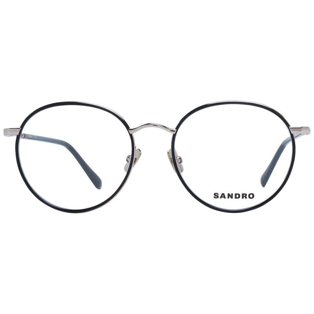 Eyeglasses Frames by Sandro for women in black features an refined silhouette, showcasing the refined black coloured frame and sophisticated full-frame frame design.