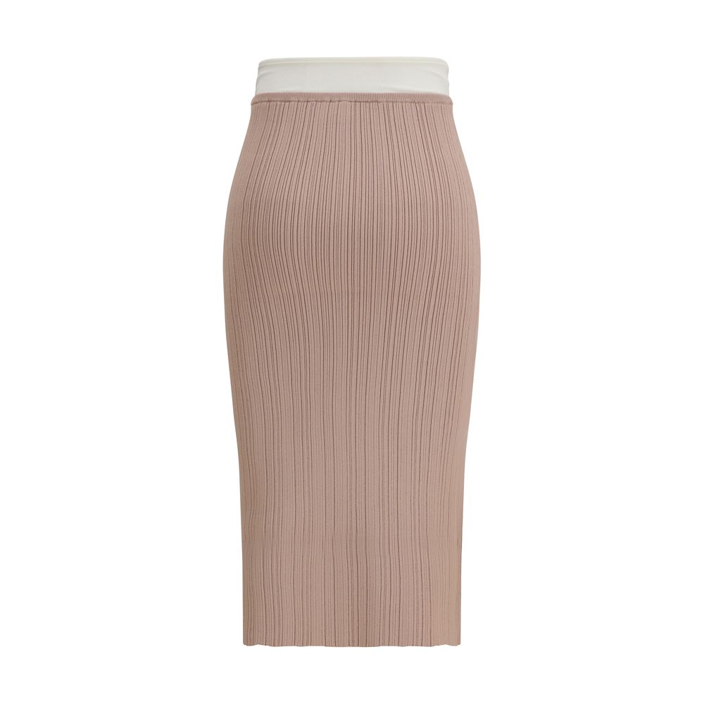 Skirt by Diesel for women in polyester & viscose multicolor features a captivating silhouette, showcasing the captivating Women's Polyester & Viscose Midi Skirt design with a sophisticated midi for a captivating look.